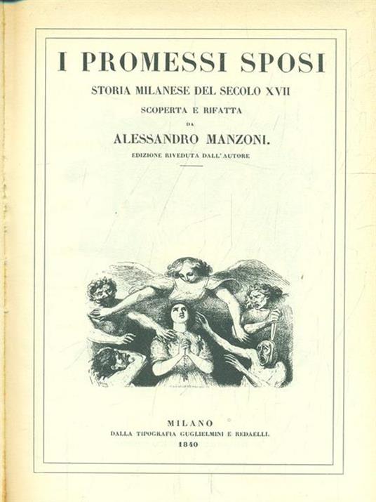 I Promessi Sposi - Alessandro Manzoni - copertina
