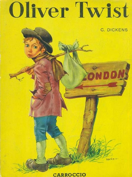 Oliver Twist - Charles Dickens - copertina