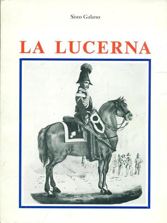 La lucerna - Sisto Galano - copertina