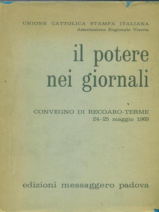 Il potere nei giornali - copertina
