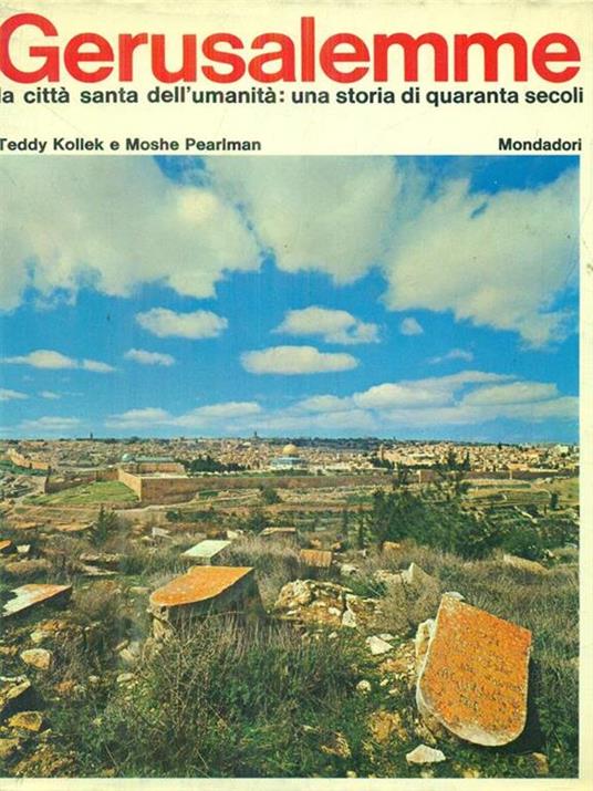 Gerusalemme - Teddy Kollek - copertina
