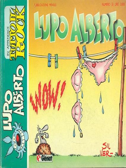 Lupo Alberto n. 33. 32203 - Silver - copertina