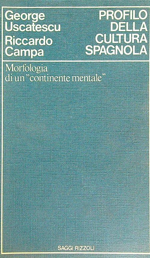 Profilo della cultura spagnola