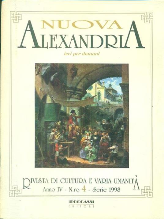 Nuova alexandria n 4 / 1998 - copertina