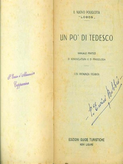 Un pò di tedesco - copertina