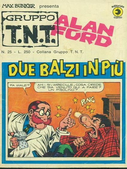 Alan Ford n. 25. Due balzi in più - Max Bunker - copertina