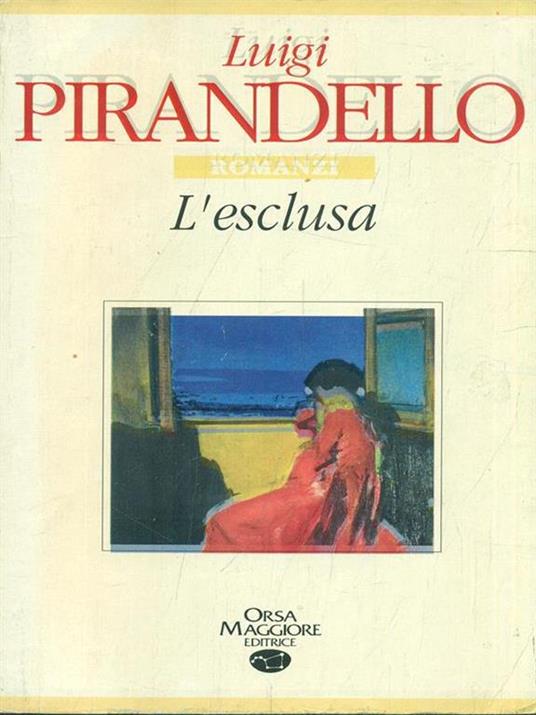 L' esclusa - Luigi Pirandello - copertina