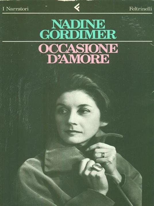 Occasione d'amore - Nadine Gordimer - copertina