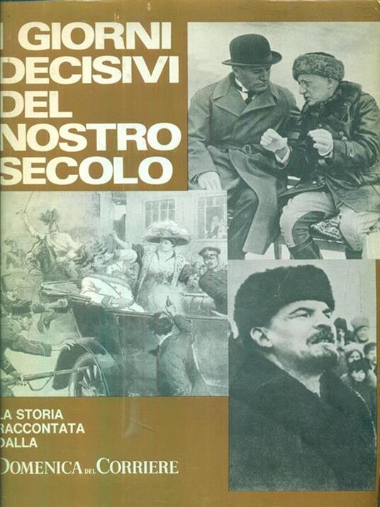 I giorni decisivi del nostro secolo - copertina