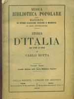 Storia d'Italia dal 1789 al 1814 volume terzo