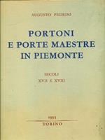 Portoni e porte maestre in Piemonte