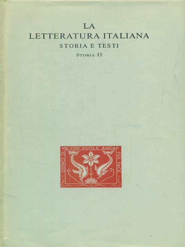 Storia letteraria del trecento