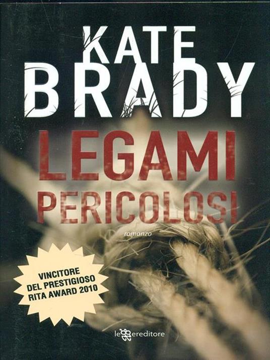 Legami pericolosi - Kate Brady - copertina