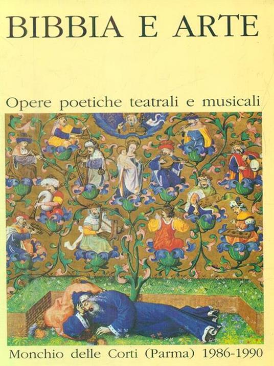 Bibbia e Arte opere poetiche teatrali e musicali - copertina