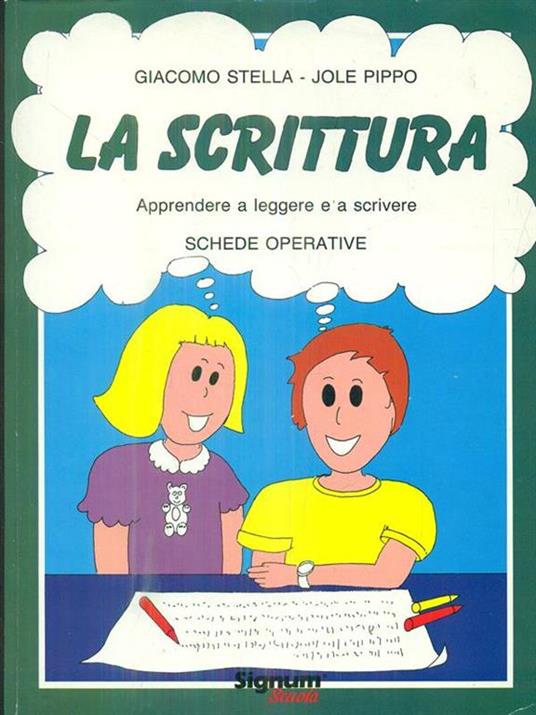 La scrittura - Stella,Pippo - copertina
