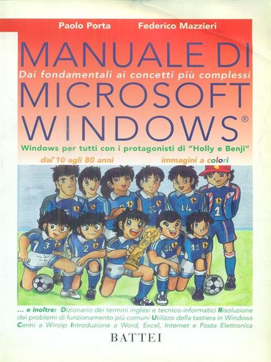 Manuale di microsoft windows - Porta,Mazzieri - copertina
