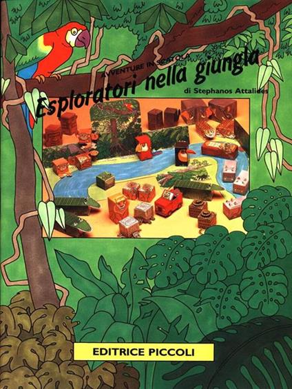 Esploratori nella giungla - Stephanos Attalides - copertina