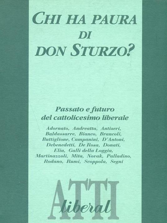 Chi ha paura di Don Sturzo? - copertina
