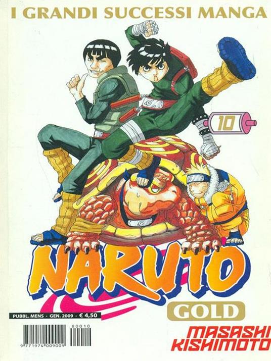 Naruto gold deluxe - Masashi Kishimoto - copertina