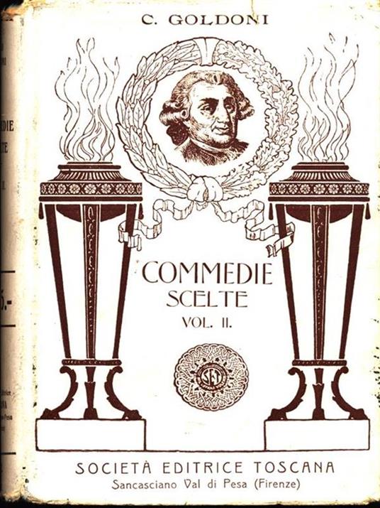 Commedie Scelte. Vol. 2 - Carlo Goldoni - copertina