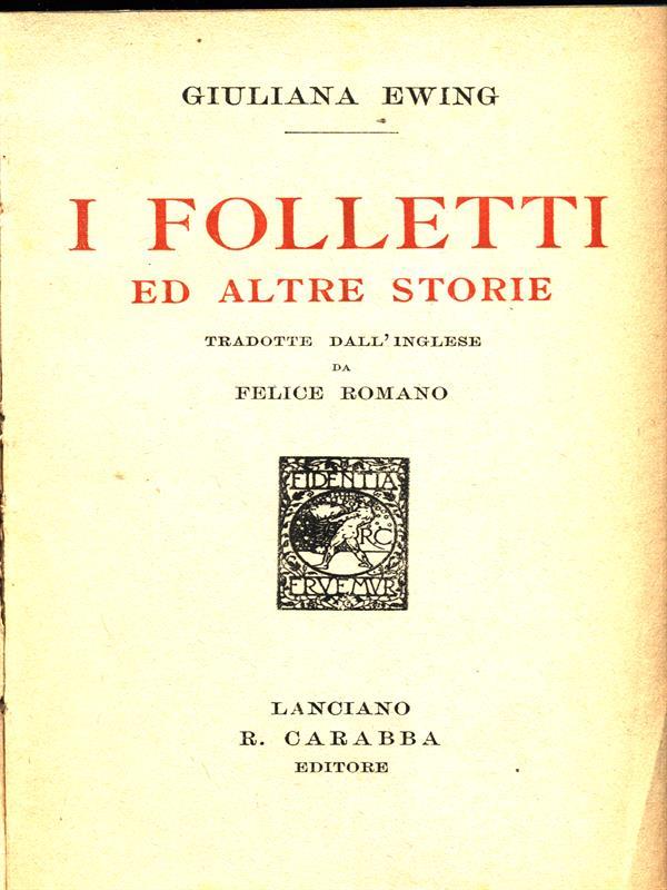Folletti ed altre storie