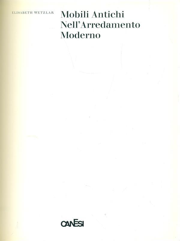 Mobili antichi nell'arredamento moderno