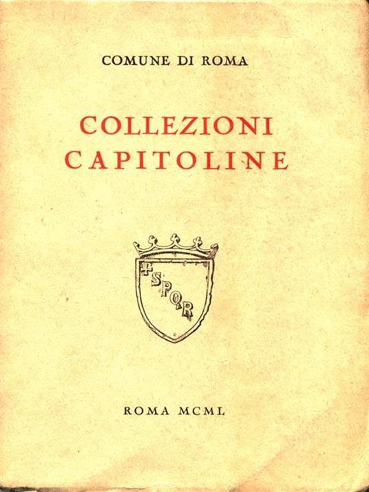 Collezioni capitoline - Settimo Bocconi - copertina