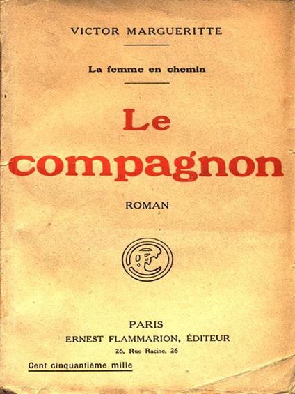 Le compagnon - Victor Margueritte - copertina