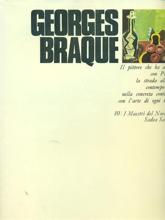 Georges Braque - copertina