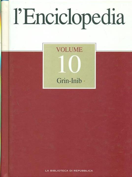 L' Enciclopedia vol. 10 - copertina