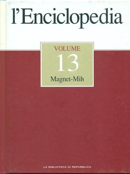 L' Enciclopedia. Vol. 13 - copertina