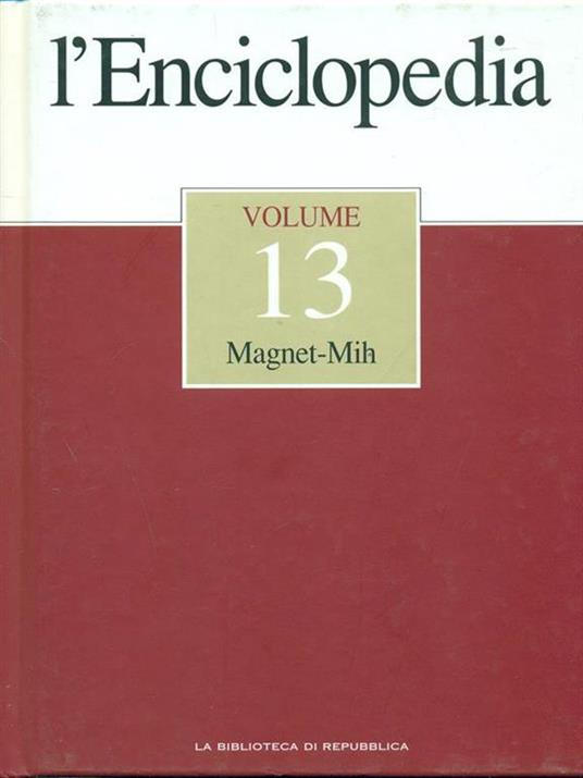 L' Enciclopedia. Vol. 13 - copertina