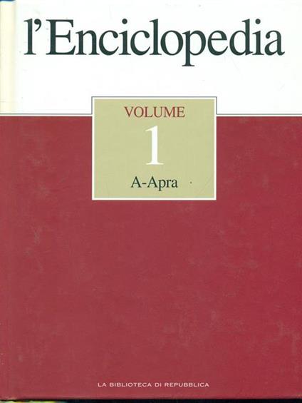 L' Enciclopedia vol. 1 - copertina