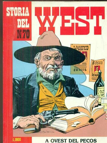 A ovest del pecos - copertina