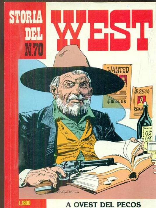 A ovest del pecos - copertina