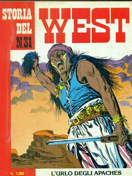 L' urlo degli Apaches - copertina