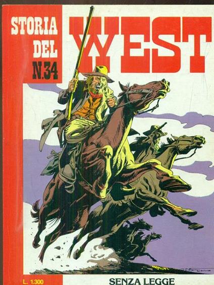 Senza legge - copertina