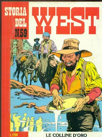 Le colline d'oro - copertina