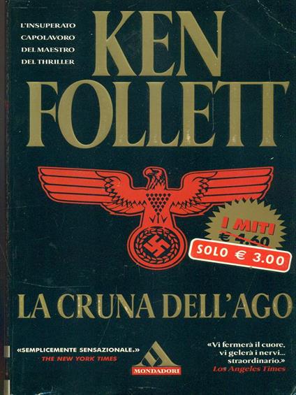 La cruna dell'ago - Ken Follett - copertina