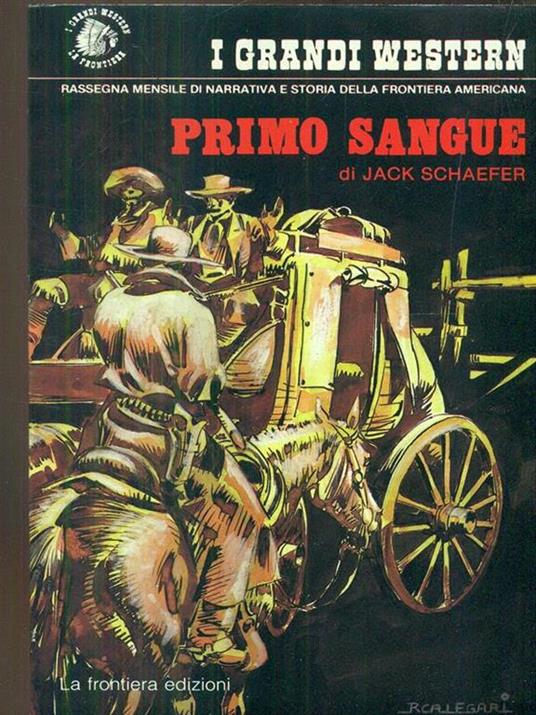 Primo sangue - copertina