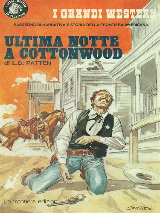 ultima notte a cottonwood - Lewis B. Patten - copertina