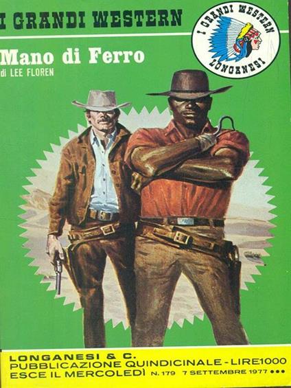 Mano di ferro - Lee Floren - copertina