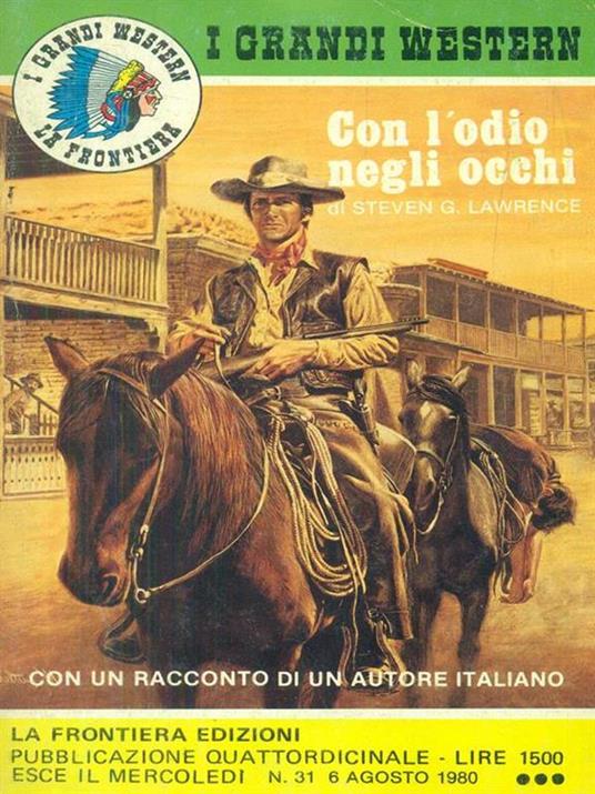 Con l'odio negli occhi - Steven G. Lawrence - copertina