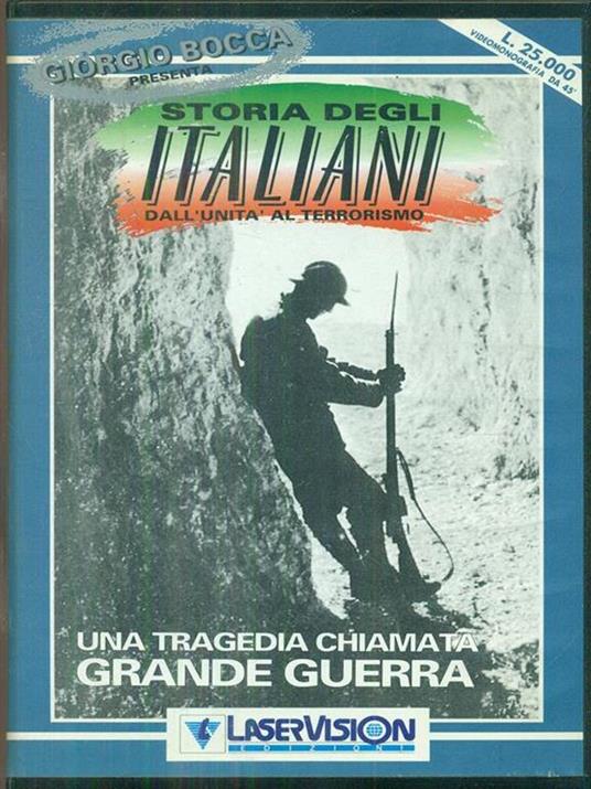 Una tragedia chiamata Grande Guerra 1915-1918 VHS - copertina