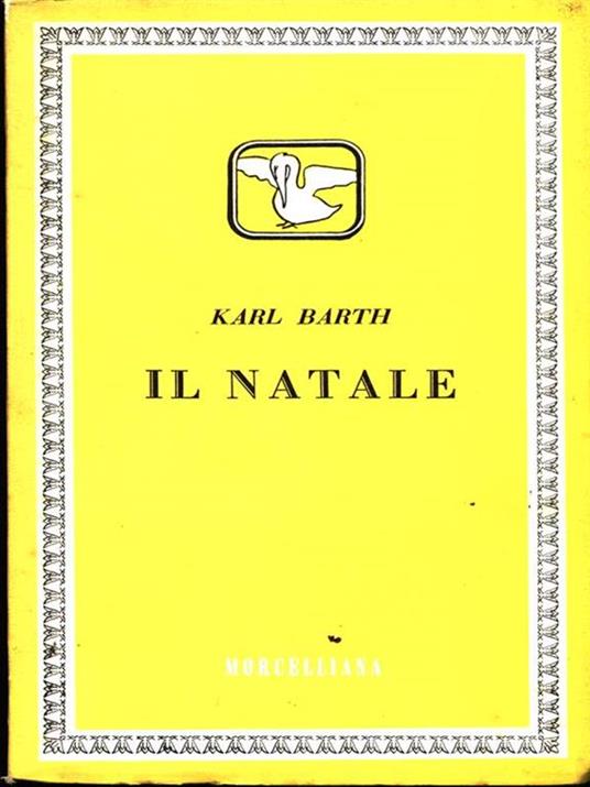 Il Natale - Karl Barth - copertina