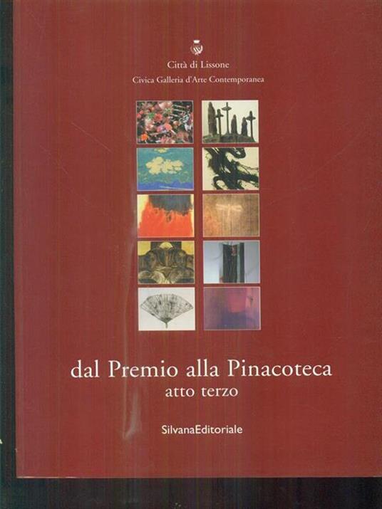 Dal Premio alla pinacoteca atto terzo - copertina