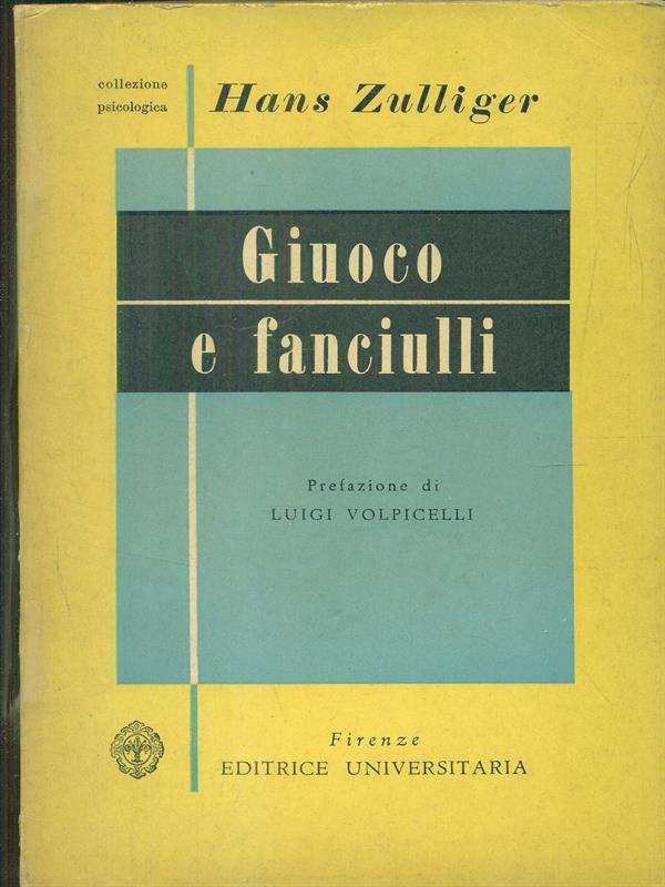 Giuoco e fanciulli