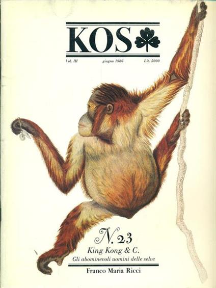 Kos n. 23. Giugno 1986 - copertina