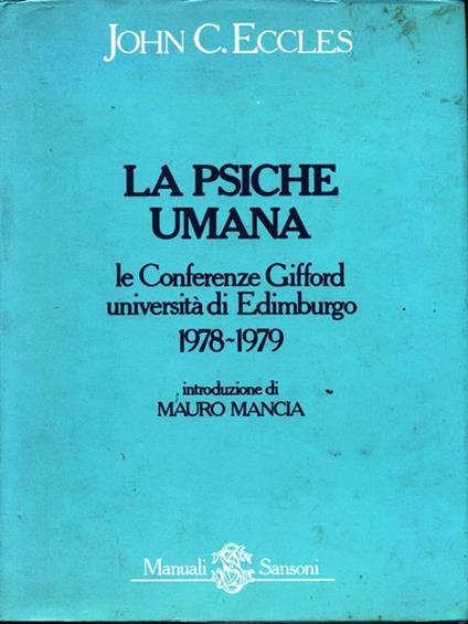 La psiche umana - copertina