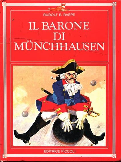 Il barone di Munchhausen - Rudolf Erich Raspe - copertina
